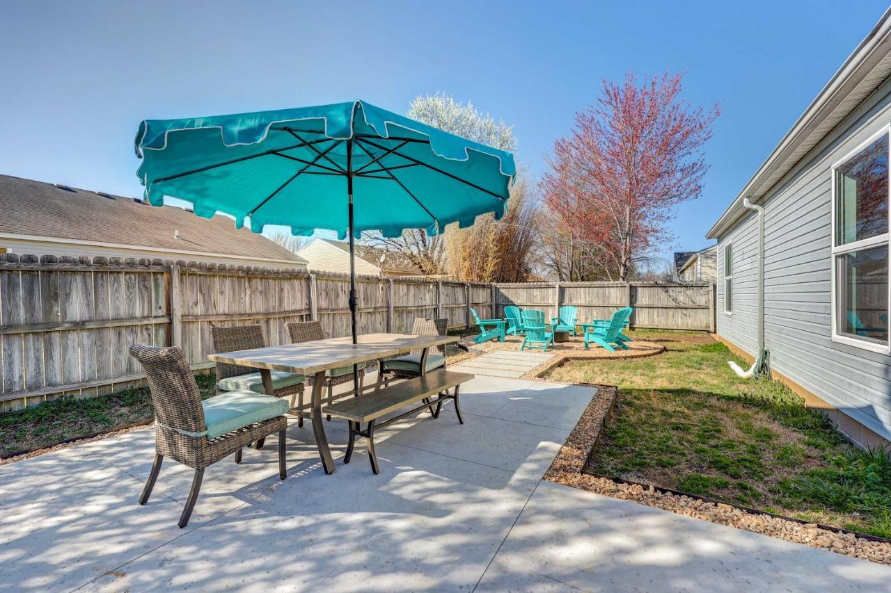 Chic Bentonville Home With Patio And Fire Pit! Zewnętrze zdjęcie