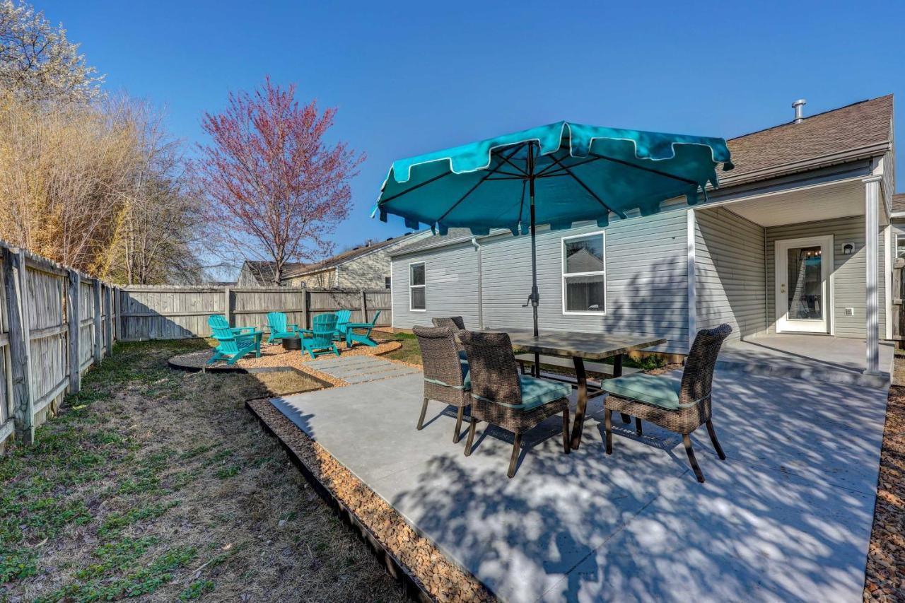 Chic Bentonville Home With Patio And Fire Pit! Zewnętrze zdjęcie