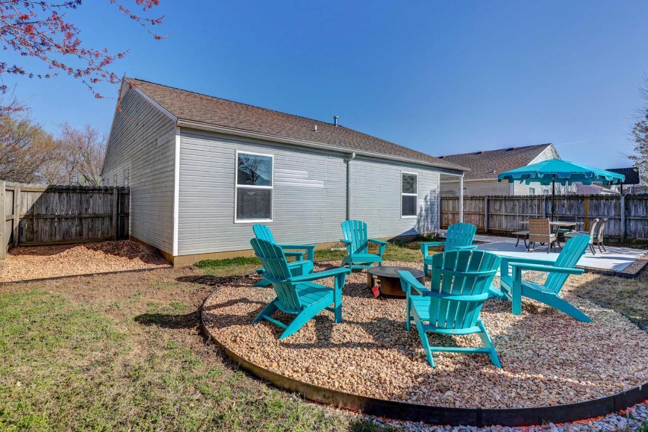 Chic Bentonville Home With Patio And Fire Pit! Zewnętrze zdjęcie